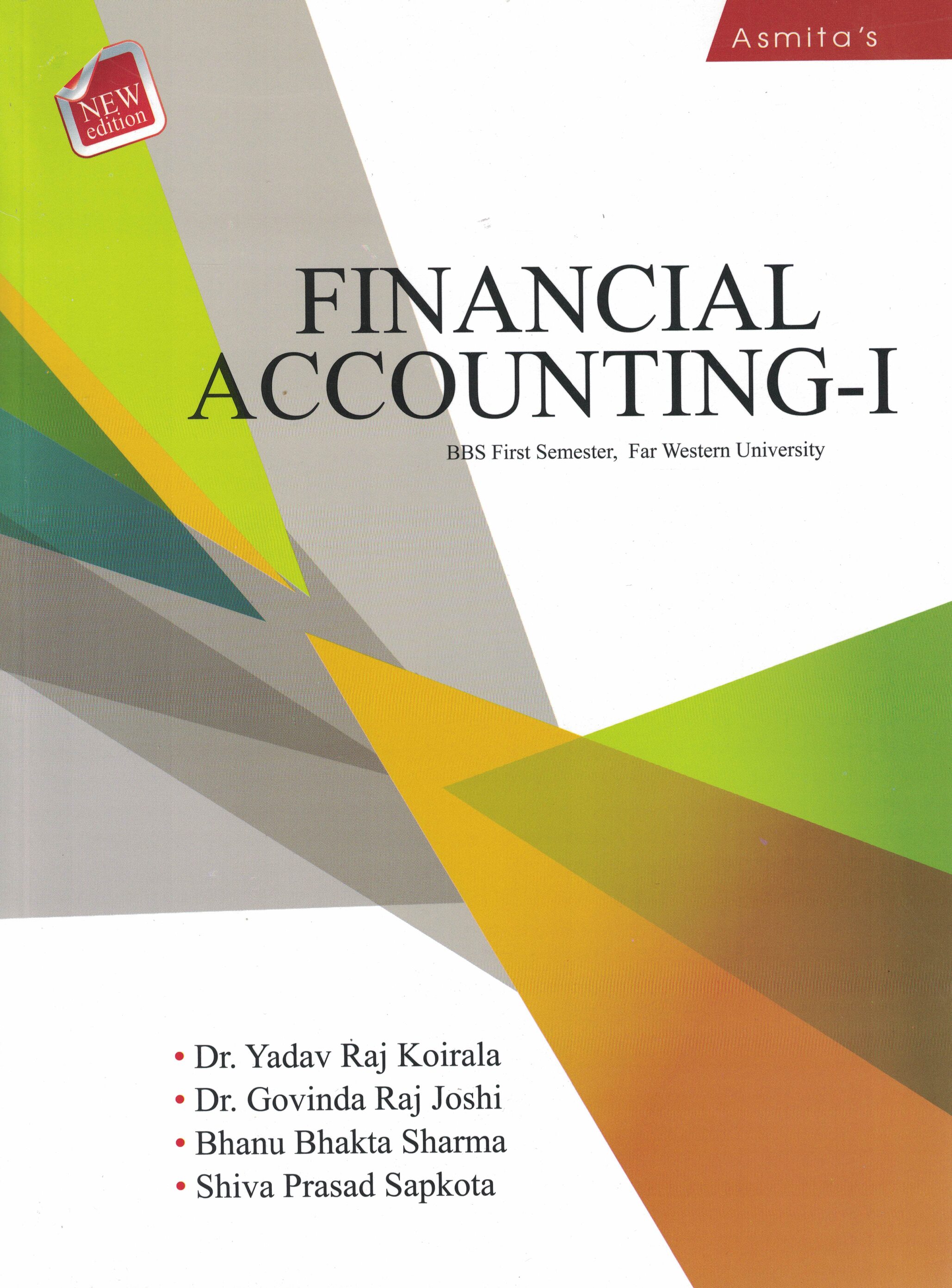 Financial Accounting - I , FWU
